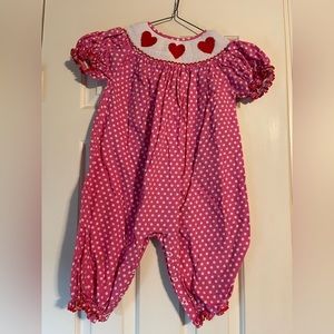 Smocked heart bubble
